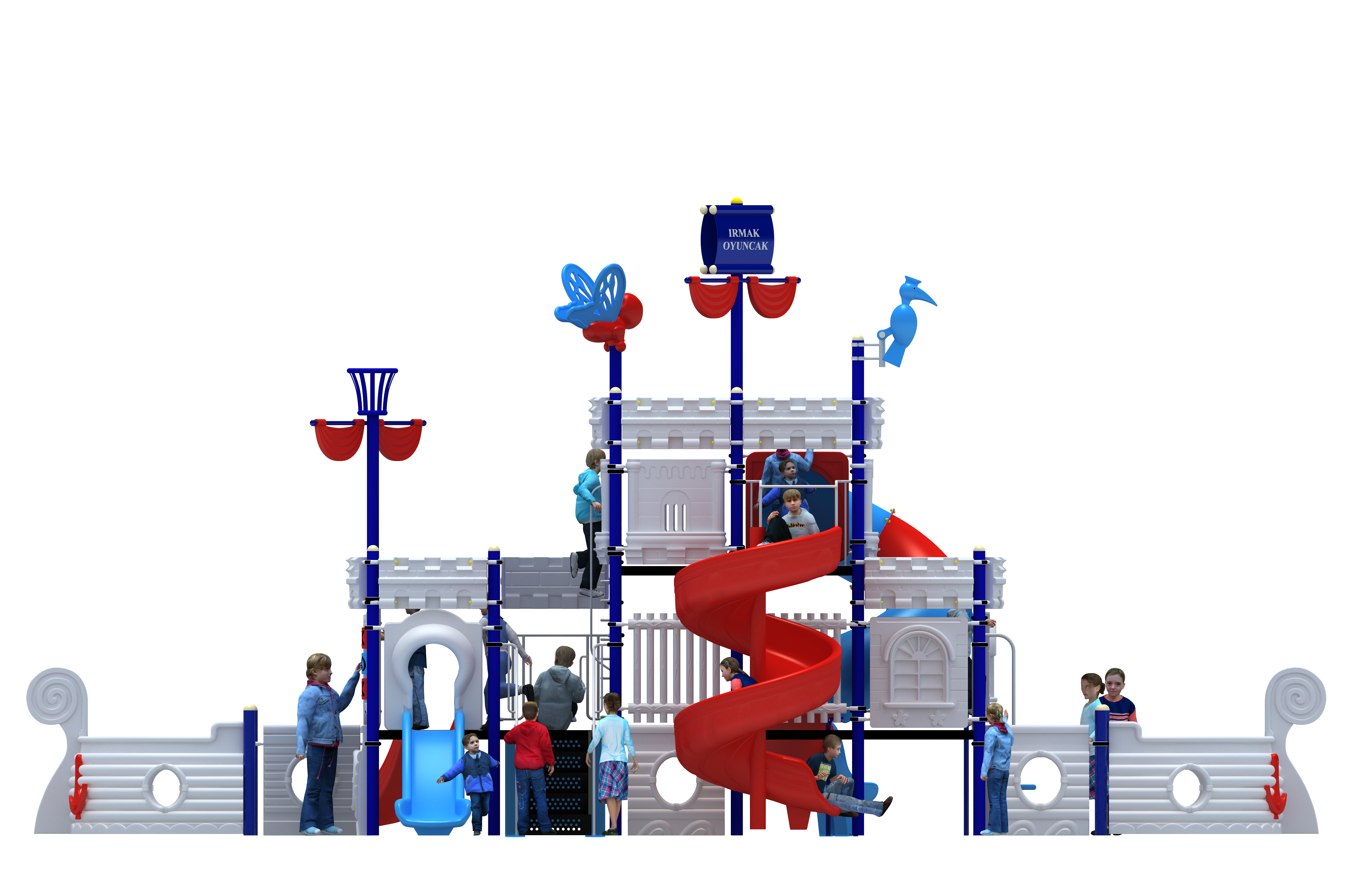 Gemi Temalı Oyun Grubu A-100 PRK-104 | Temalı Metal Oyun Grupları | Erse Kent Mobilyaları